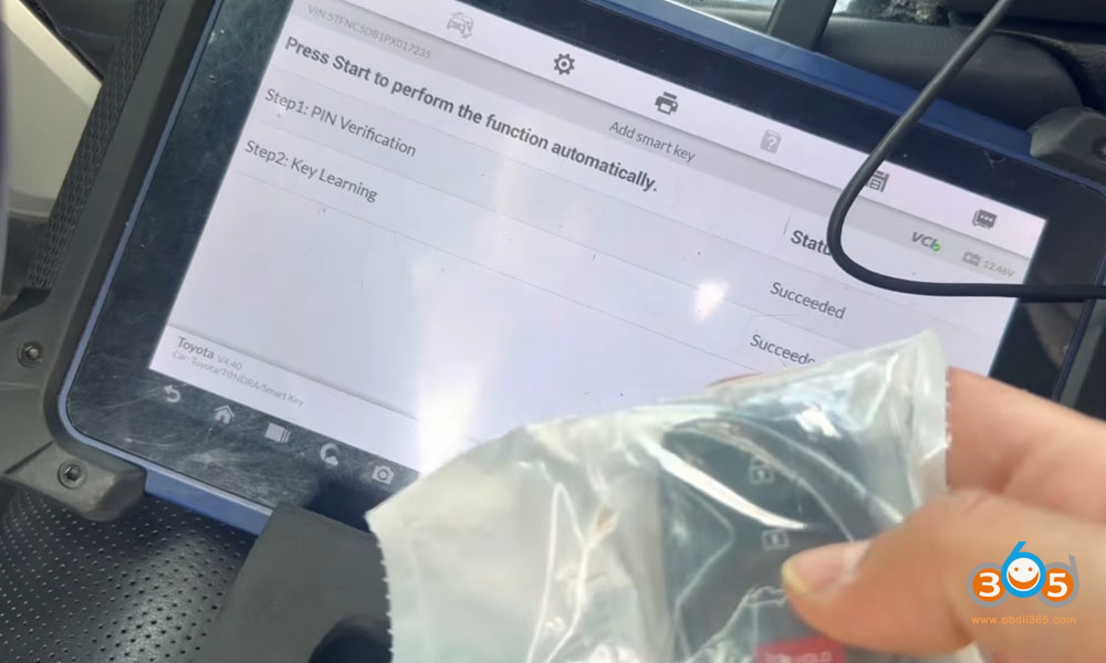 Autel Im608 2022 2025 Toyota Tundra Akl 13