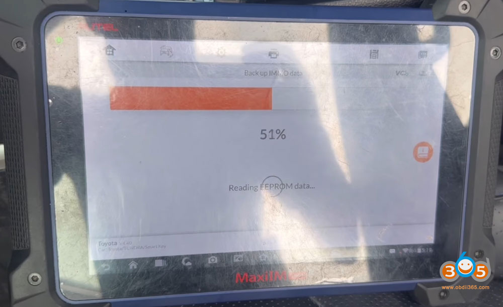 Autel Im608 2022 2025 Toyota Tundra Akl 6