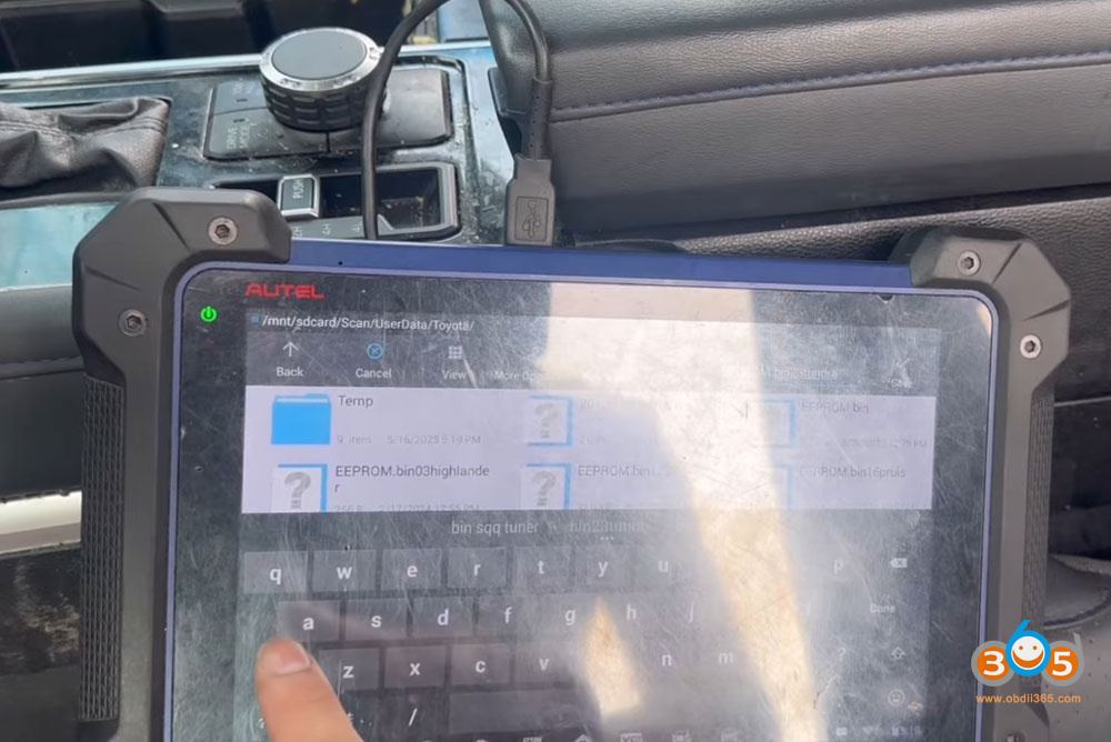 Autel Im608 2022 2025 Toyota Tundra Akl 7
