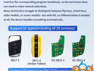 Keydiy KD 5C 5D Keys
