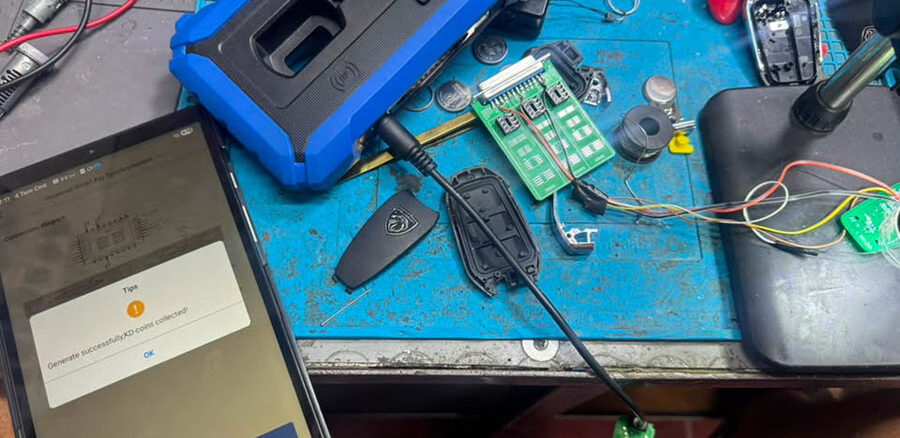Keydiy Kd X4 Copy Peugeot Motorcycle Key 1