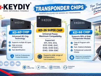 Keydiy 4D Vs D26 Vs ID46 Chip